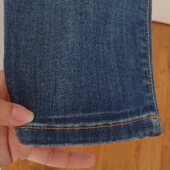 Current/Elliott Stiletto Niagara Destroy Distressed Denim Blue Skinny Jeans 30 - Picture 9 of 15